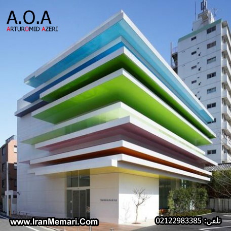 Exterior-Design-Bank-Design-Ideas-With-Color-Special-Architecture-In-Tokyo